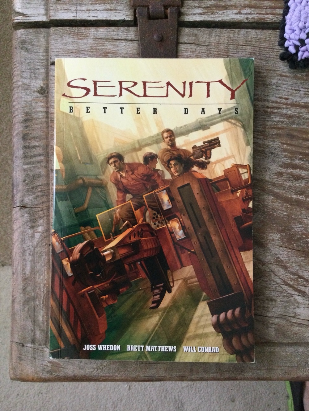 Serenity: Better Days Sci-fi Graphic Novel #2